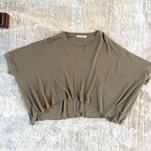 We The Free Olive Green CC Tee